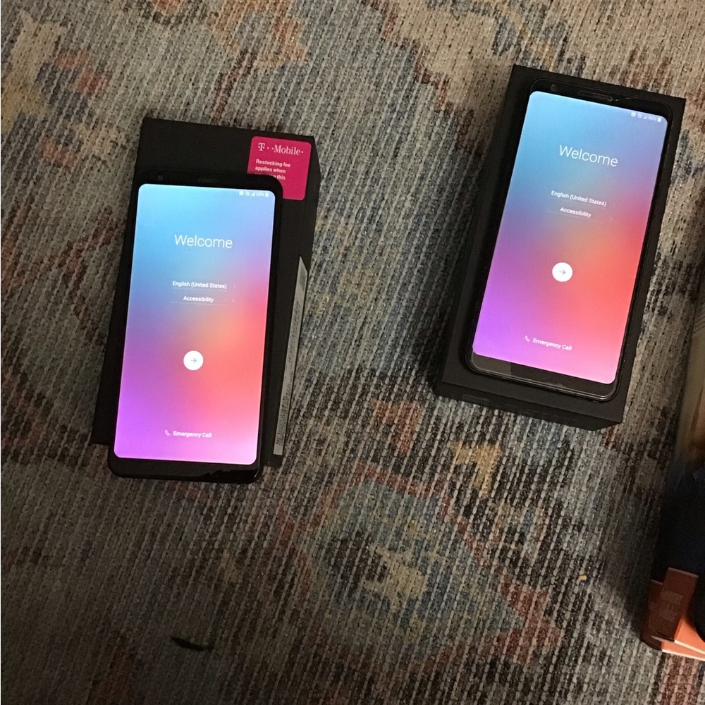 2 Gently used TMobile lg Stylo 4 phones - factory reset on both
